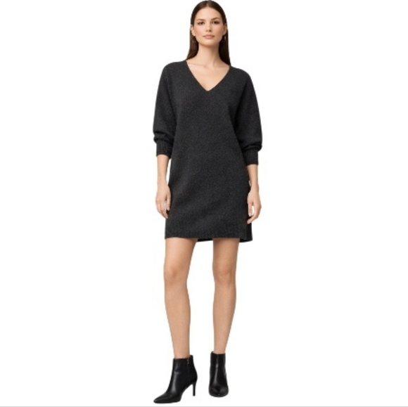 All Saints Dresses & Skirts - ALLSAINTS Lambswool Cashmere Sweater Dress Short Knit Mini Layering 35” Length